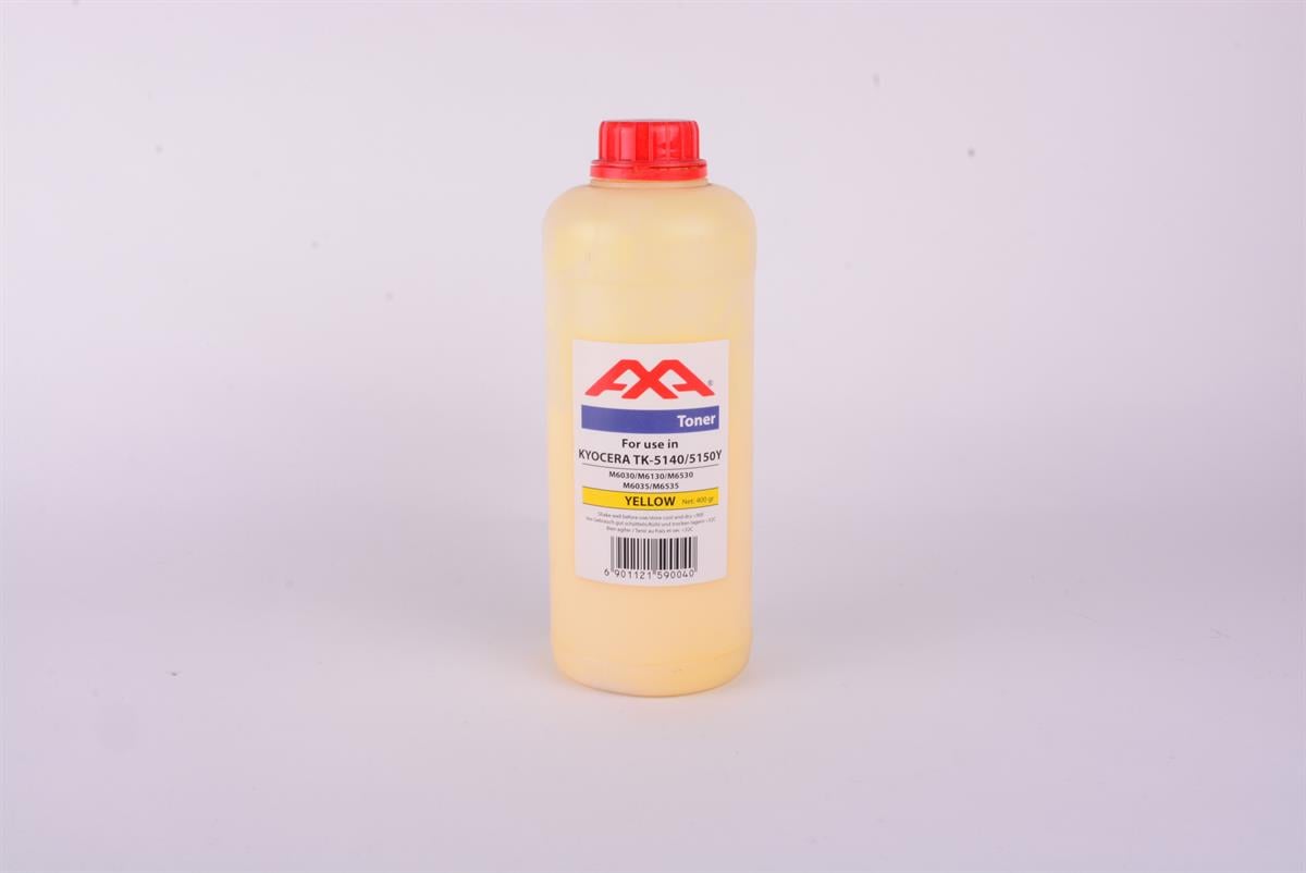KYOCERA TK 5140 TK 5150  AA Yellow Toner 800gr Şişe   ECOSYS P6130cdn, ECOSYSM6030cdn, ECOSYS M6530