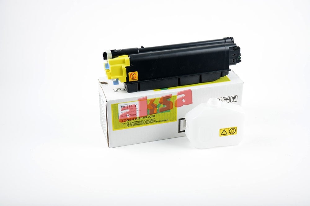 KYOCERA TK 5140 Yellow Toner Kit 80gr ECOSYS P 6130cdn M 6030cdn M 6530cdn