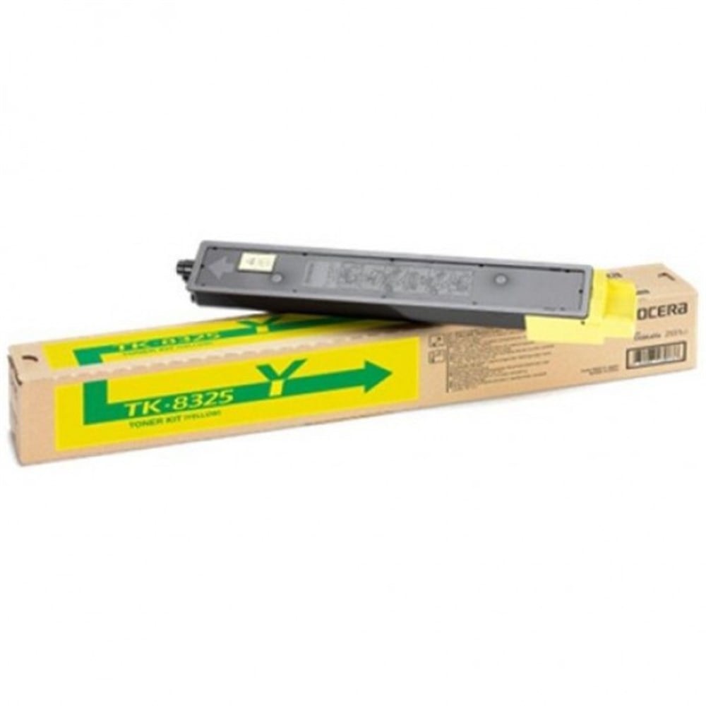 KYOCERA TK 8325Y Orijinal Yellow Toner 1T 02NPANL0   Taskalfa 2551ci