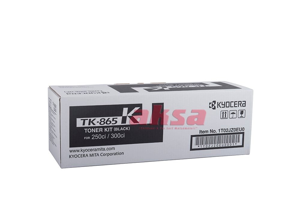 KYOCERA TK 865K Orijinal Black Toner 20K 1TO2JZOEUO