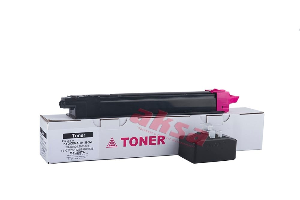 KYOCERA TK 895M Reel Magenta Toner ( 150 GR )   (Koli 10 lu) FS C 8020MF P C 8025MF P C 8520MF P C 8525MF P