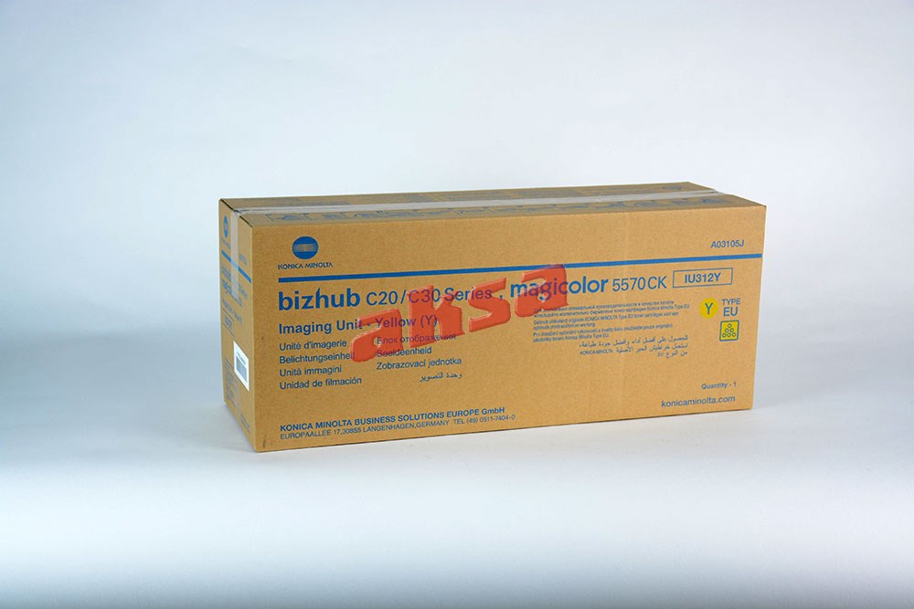 MINOLTA IU 312Y Orijinal Yellow Imaging Unit C 20 C 30PC 31P A03105J