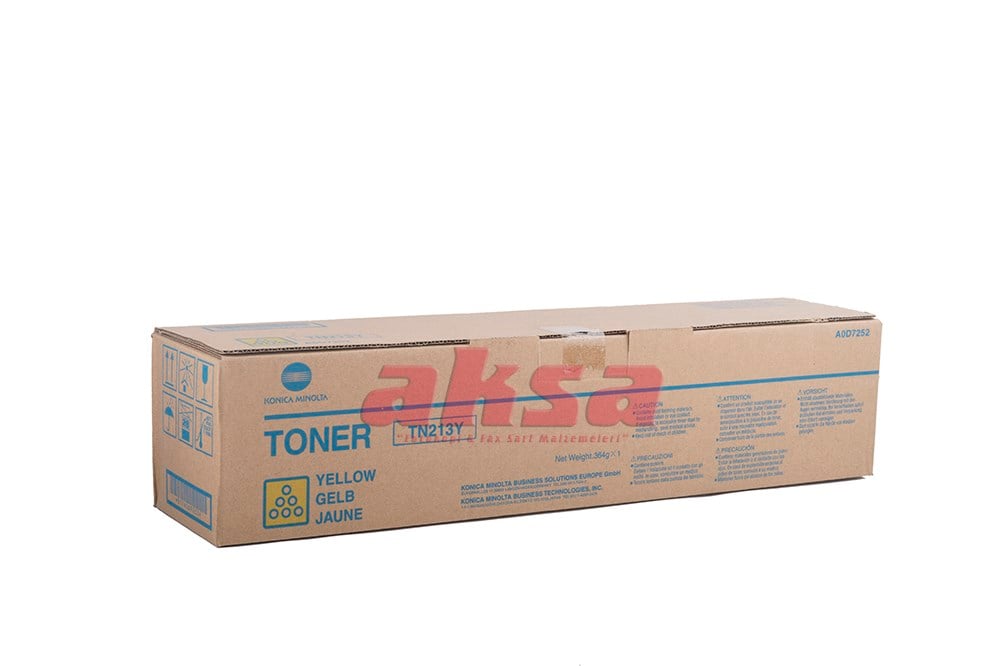 MINOLTA TN 626 Orijinal Yellow Toner bizhub C 450 i C 550 İ C 650 İ