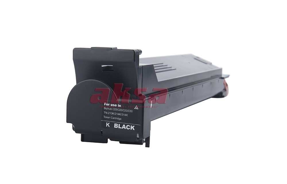 MINOLTA TN 213K 214K 314K AA BLACK TONER A0D7135   Bizhub C 200 C 203 C 253 C 353