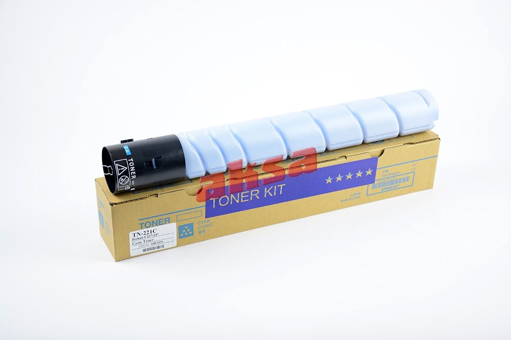 MINOLTA TN 221C Reel Cyan Toner Bizhub C 227 C 287