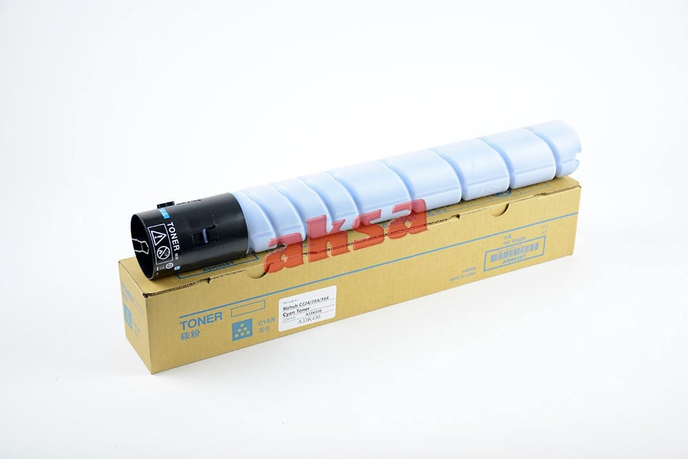 MINOLTA TN 321 C Reel Cyan Toner Bizhub C 224 284 364   Bizhub C 224 C 284 C 364 OLİVETTİ MF 222/ 282/ 362/  MURATEC MFX 2280/ 2880/ 3680