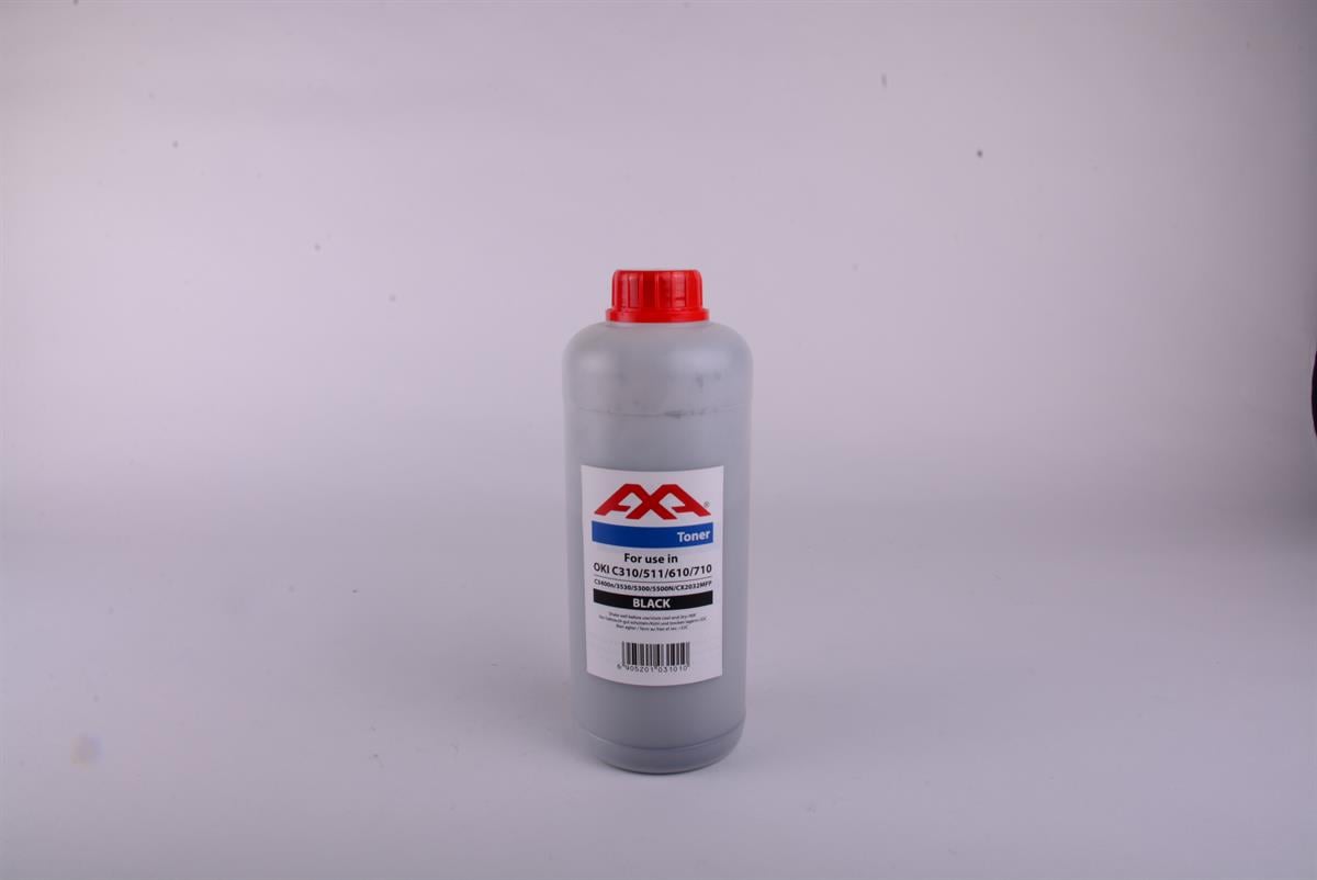 OKI C 310 312 511 531 610 710 BLACK TONER (800gr) MC 362 562 3200 5100 6100 5800   C 5100 / 5400 / 7300 / 7500 / 9300 / 9500