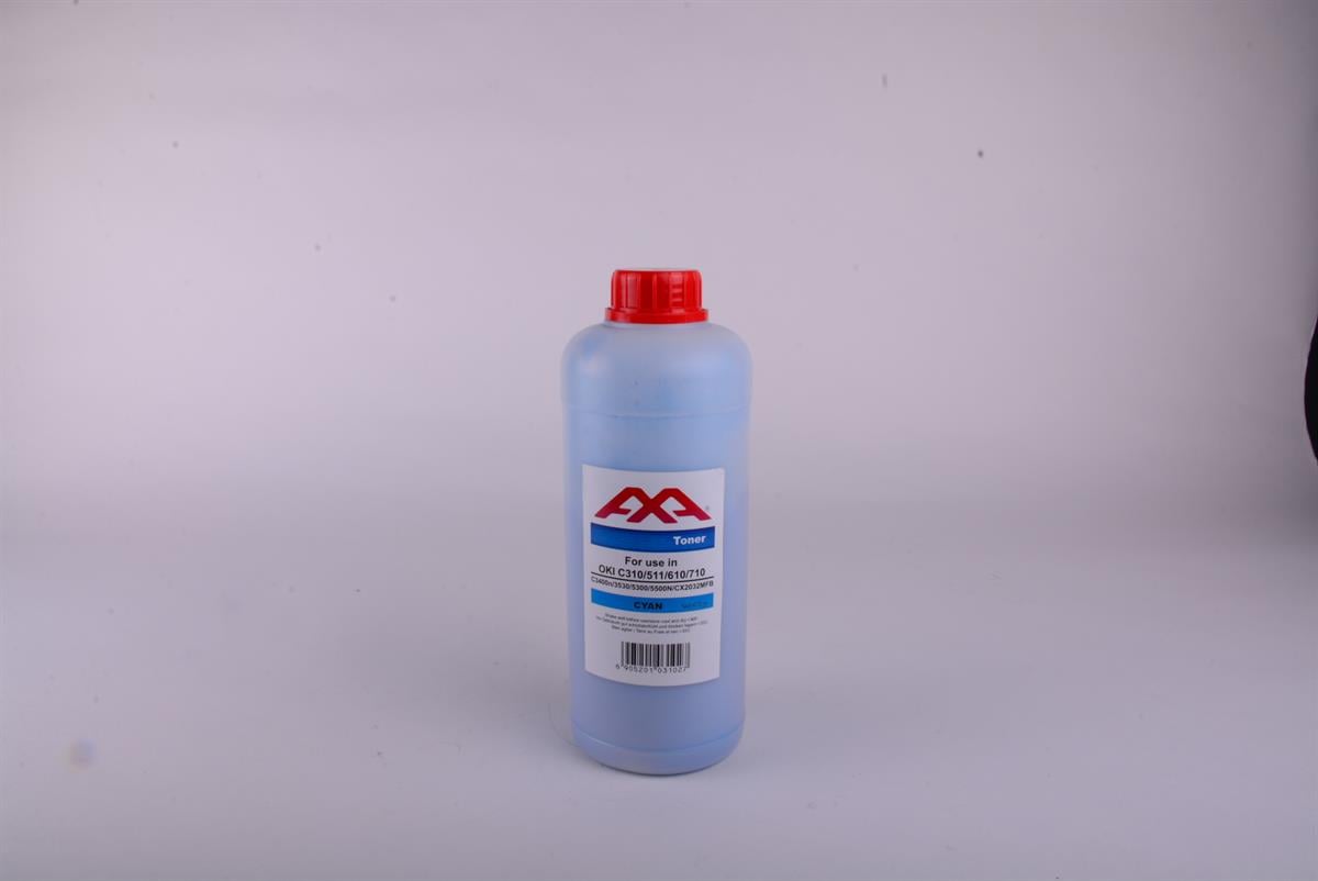 OKI C 310 312 511 531 610 710 CYAN TONER (800gr) MC 362 562 3200 5100 6100   C 5100 / 5400 / 7300 / 7500 / 9300 / 9500
