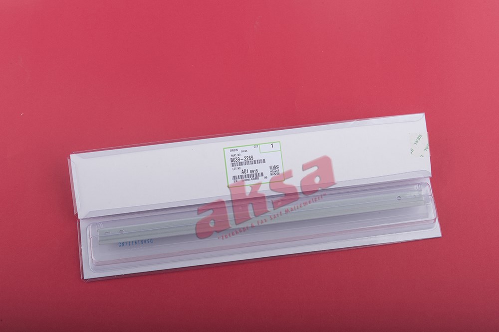 RICOH Orijinal Drum Cleaning Blade Aficio 1015 2015 MP 1600 MP 2000 AD 042083   Aficio 1018/ 2018/ MP 2001 MP 2501 MP 2254 MP 3054SP MP 2554SP MP 3554SP  MP 1600, 2000, 2001, 2501, 2254, 3554, DSM 615/ 616/ 618/ 620/ 716/ 721