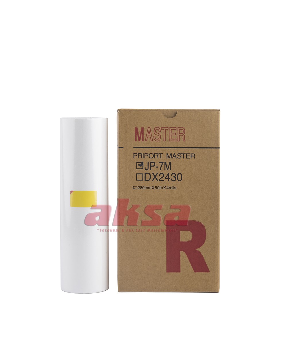 RICOH JP 7 B4 Muadil Master 280mmX50m( NRG 6123) 750 755   CPMT 21  ( JP7, JP 7  NRG 6123)