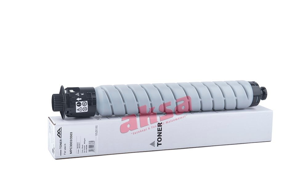 RICOH MPC 3003 3503 3004 3504 Muadil Black Toner Cartridge   841813 841817