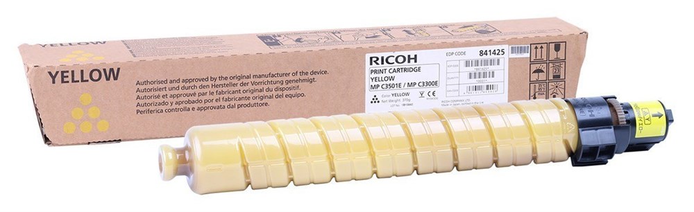 RICOH MPC-3501 Orijinal Yellow Toner  (841425)(842044)   MP C2800,3001,3300 (16K)  16 K