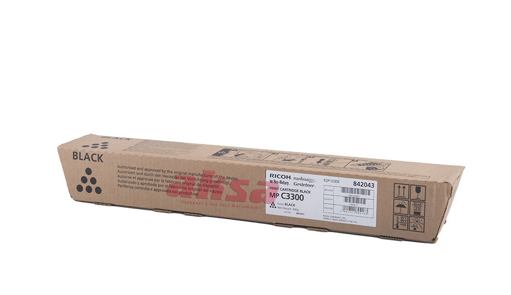RICOH TYPE 3300 Orijinal Black Toner (841124) 2800 3300   MPC 2800 MPC 3300
