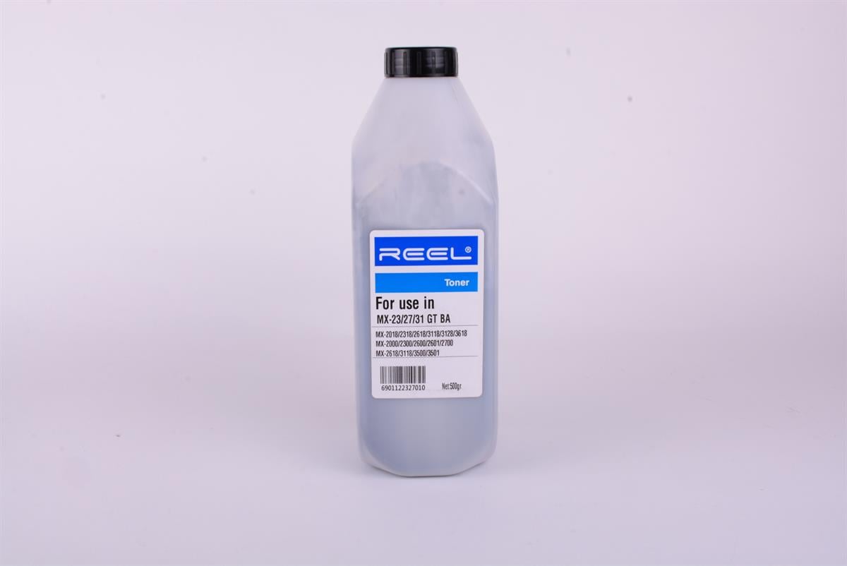 SHARP MX 23 27 31 36 51CT BA Black Reel Toner 500gr Bottle
