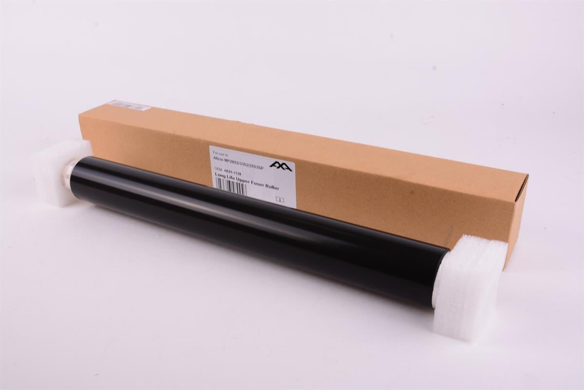 Aficio MP 2852 MP 3352 MP 2553SP AA Long Life Upper Fuser Roller   Aficio MP2352SP/ MP3053/ MP3053SP/ MP3353/ MP3353SP  ( MP 2852/ 3352/ 2553SP/ 2352SP/ 3053/ 3053SP/ 3353/ 3353SP