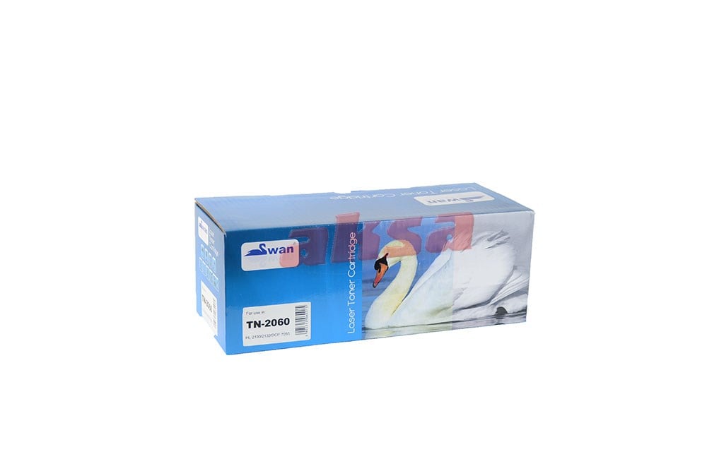 BROTHER TN 2060 Swan Laser Toner 1200K   HL 2130/ 2130R/ 2132/ 2132R/ 2135W  DCP 7055/ 7055R/ 7055W/ 7055WR/ 7057/ 7057R/ 7057