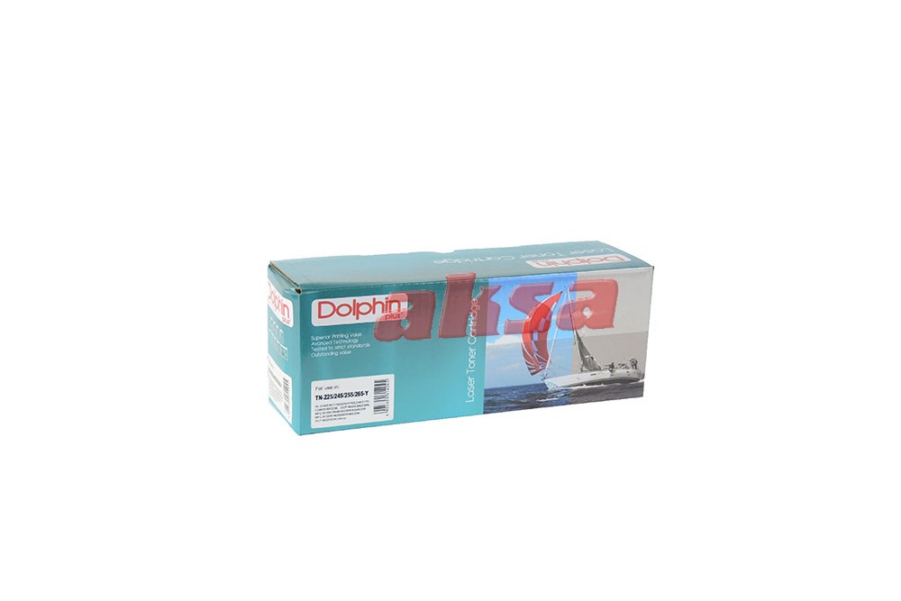 BROTHER TN 221Y TN 245Y TN 255Y TN 265Y Dolphin Yellow Toner (2 2K)   HL 3140CW/ 3150CDN/CDW/ 3170CDW/ 3180CDW/ DCP 9020CDN/CDW MF C 9140CDN/ 9330CDW  DCP 9020CDW/ 9340CDW/ MFC 9130/ 9140/ 9330/ 9340CDW/