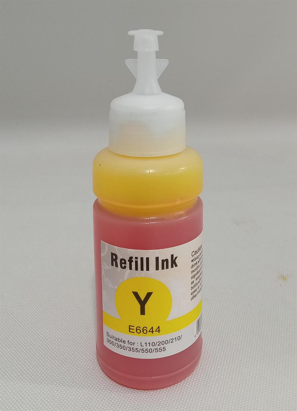 C13T66444A EPSON T6644 Yellow Ink Cartridge L382, L386, L3050, L3060, L210, L800