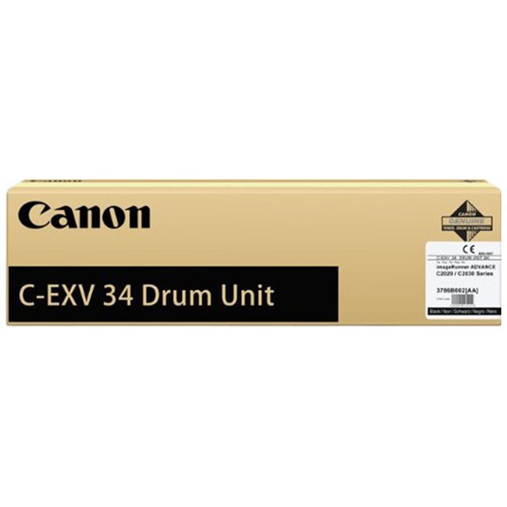 CANON C EXV 34 Orijinal Black Drum Unit 3786B003   IR ADV C 2020 C 2030 C 2220L C 2225İ (43K)  43,000 kopya