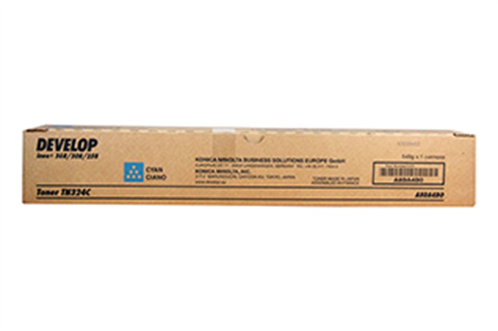 DEVELOP TN 324C Orijinal Cyan Toner A8DA4D 0   ineo C 258 C 308