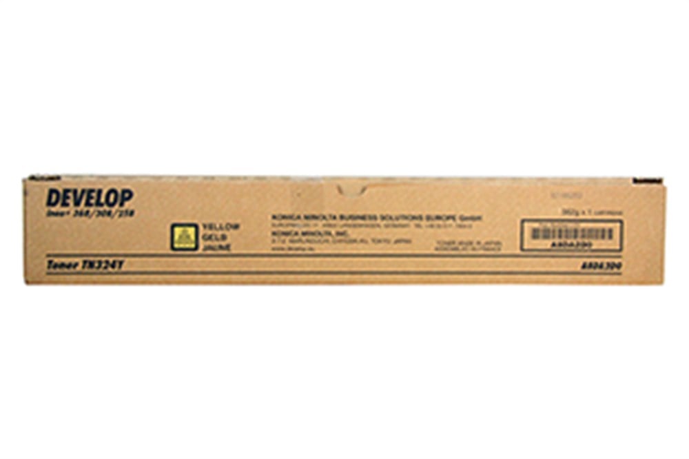 DEVELOP TN 324Y Orijinal Yellow Toner A8DA2D 0   ineo C 258 C 308