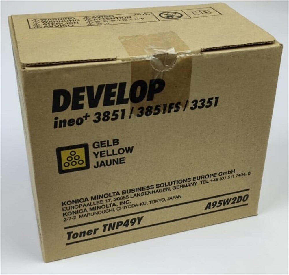Develop TNP-49 YELLOW TONER ineo+3351/3851