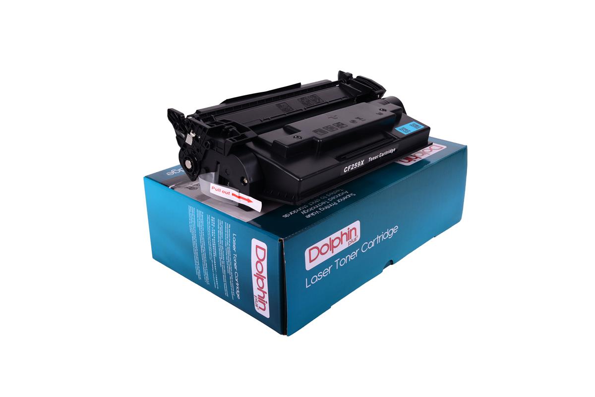 HP 59X CF259X CRG057H Dolphin Toner 10000SF(Çipsiz)   (KOLİ 10 LU) Pro M304a/dn/ M404dw/ M404n/ MFP M428dw/fdn /MFP M428fdw/ MFP M428m  W1A28A/ W1A29A/ W1A30A/ W1A38A/ W1A52A/ W1A53A