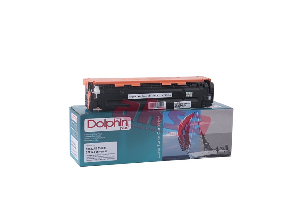 HP CB 542A CE 322A CF 212A CRG 731 716 316 131 331 116 Dolphin Yellow Toner   CM 1300/ 1312/nfi/ CP 1210/ 1215/ 1217/ 1510/ 1515/ 1518/Pro CP 1525n/nw/CM 1415  Pro 200 Color M251/ MFP M276, Canon MF 628/ 626/ 624/ 623/ 621cn/ 8280/ 8250
