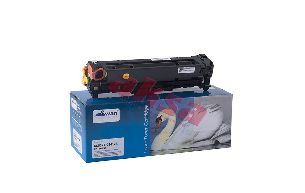 HP CC 532A CE412A CF 382A Canon CRG 718 Swan Yellow Toner   (KOLİ 20) CM 2320n/nf/ CP 2020/2025/ 2025dn/2025n/2025x /Pro 300 color/ M 351a  Pro MFP M375NW/M475dn/M475dw/Pro 400 Coror Printer M 451nw/M471dn/M 471dw