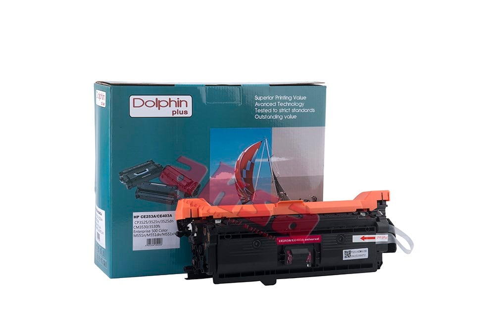 CE253A CE403A 5S Magenta Toner (7000K)   CP 3525/3525n/3525dn/CM 3530/3530fs Enterprise 500 Color M 551n/M 551dn/M 551xh