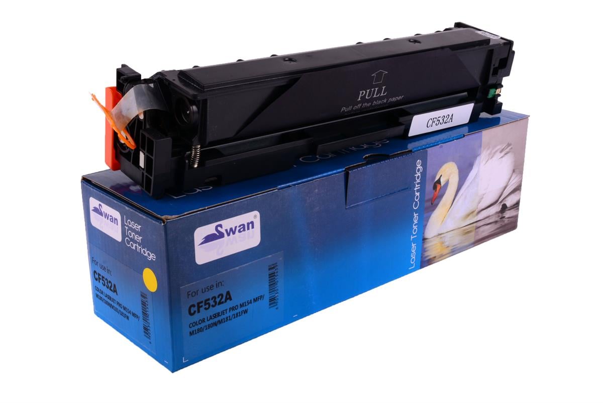 HP CF 532A Swan Yellow Laser Toner Pro M154 M180n M181fw