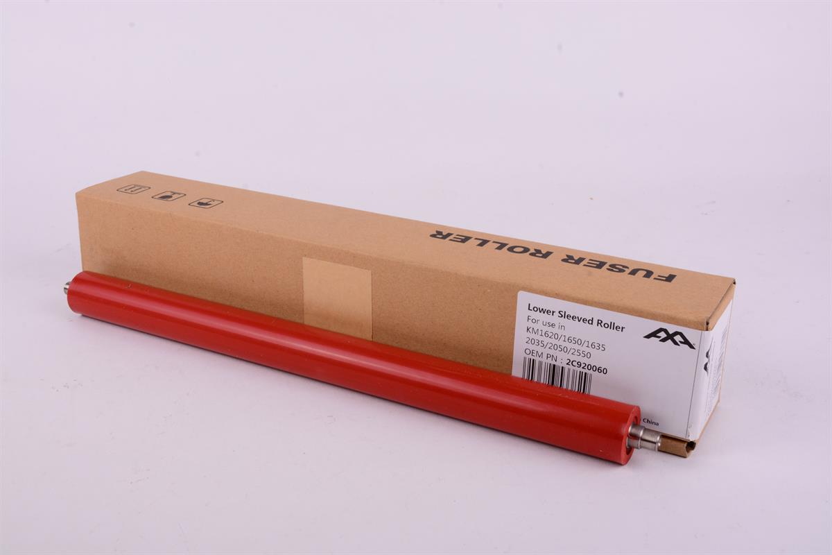 KYOCERA KM 1620 AA Lower Sleeved Roller KM 1650 1635 2035 2050 2550   2C920060, 2C920061