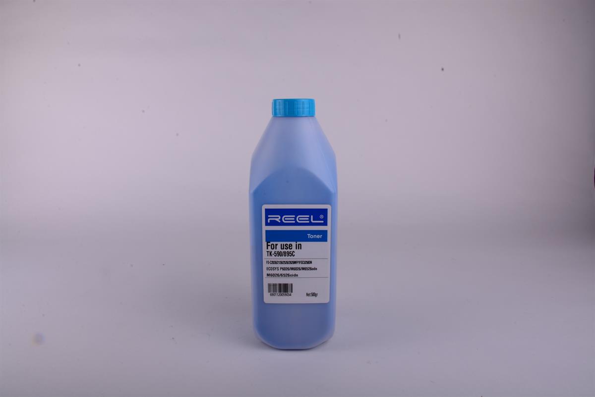KYOCERA TK 590 TK 895C Reel Cyan Toner 1000gr BOTTLE