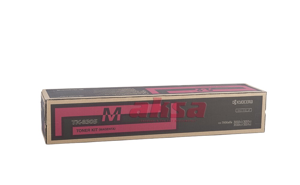 KYOCERA TK 8305M Orijinal Magenta Toner 1T 02LKBNL0   TASKalfa 3050CI TASKalfa 3550 CI