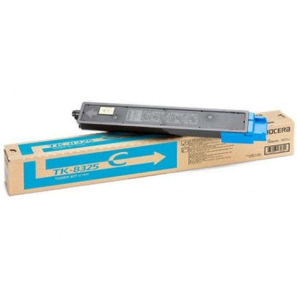 KYOCERA TK 8325C Orijinal Cyan Toner 1T 02NPCNL0   Taskalfa 2551ci