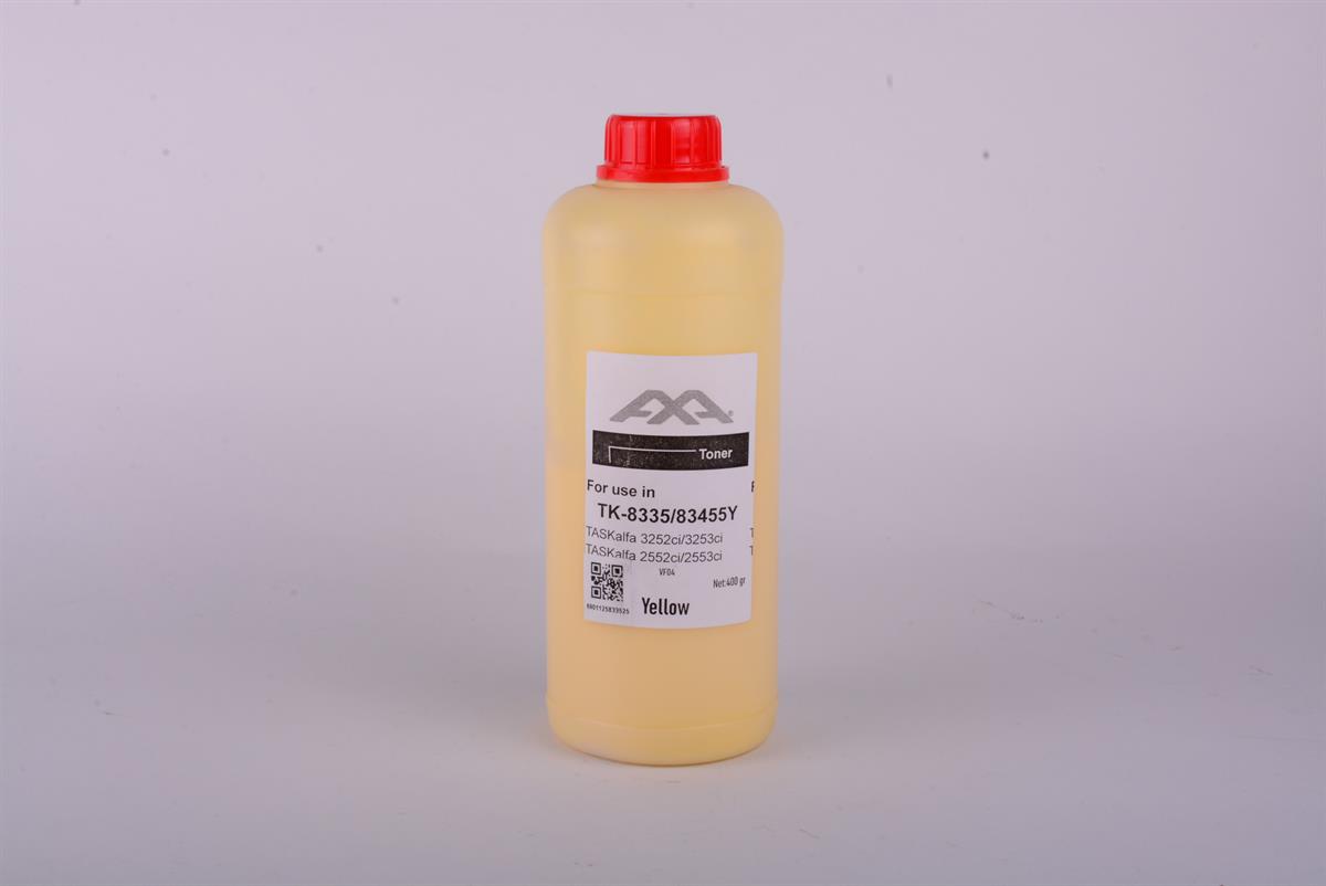 KYOCERA TK 8335 8345 AA Yellow Toner Şişe 800g Taskalfa 2552ci 3252ci VF04