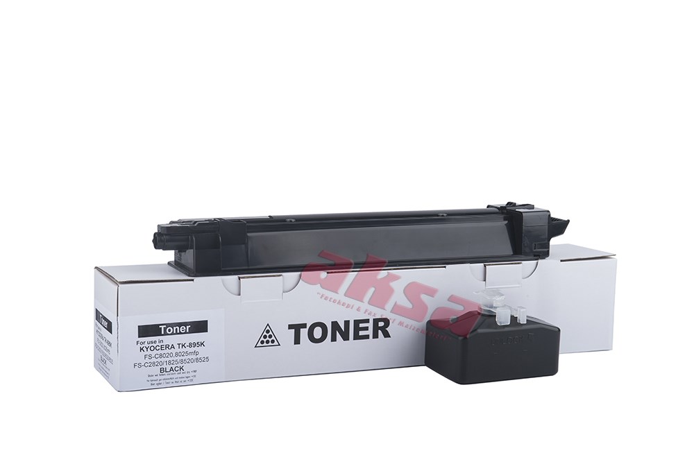 KYOCERA TK 895 Reel Black Toner ( 200 GR )   (Koli 10 lu) FS C 8020MF P C 8025MF P C 8520MF P 8525MF P