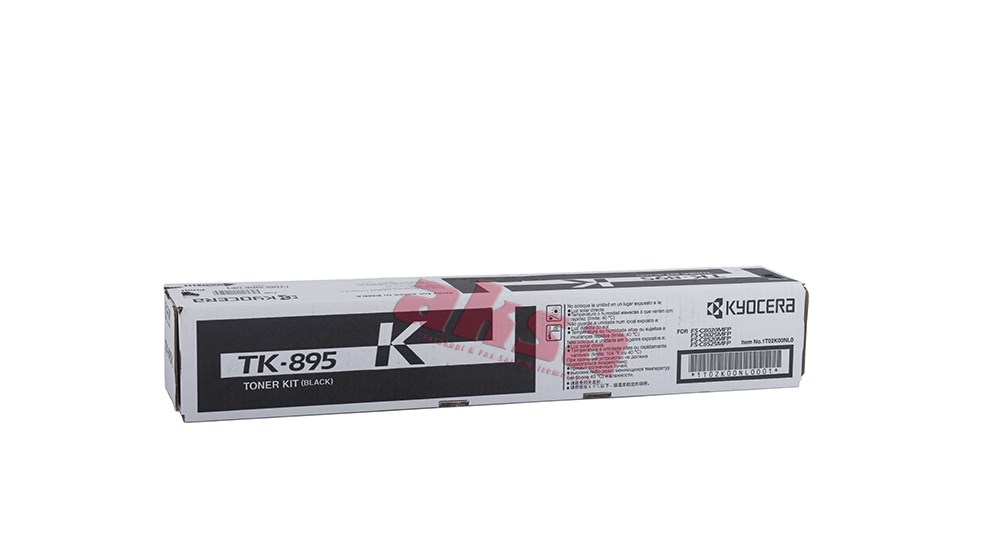 KYOCERA TK 895 Orijinal Black Toner 1T 02K00NL0   FS C 8020 FS C 8025MF p FS C 2820 FS C 1825 FS C 8520 FS C 8525