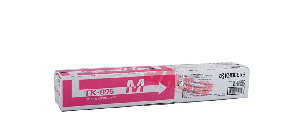 KYOCERA TK 895 Orijinal Magenta Toner 1T 02K0BNL0   FS C 8020 FS C 8025MF p FS C 2820 FS C 1825 FS C 8520 FS C 8525