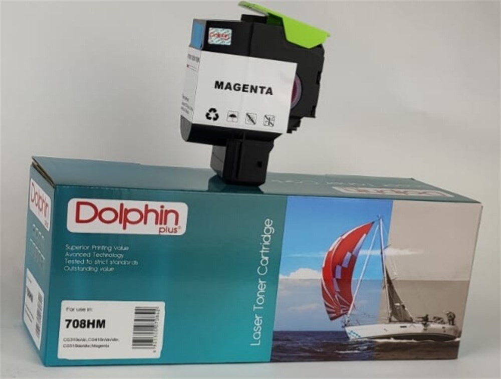 LEXMARK 708HM Dolphin Magenta Toner 3K CS310n/dn/CS410e/de/dte/CS510de/dhe/dthe