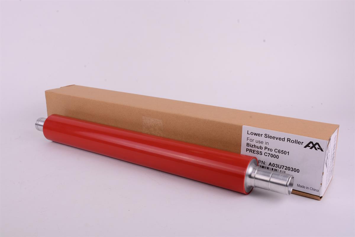 MINOLTA Bizhub Pro C6501 PRESS C7000 AA Lower Sleeved Roller A03U720300   ( 6501, 7000 )