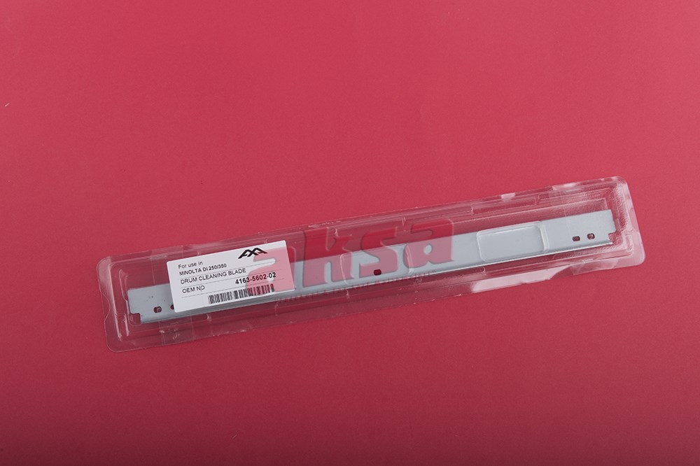 Minolta DI 152 183 AA Drum Cleaning Blade Bizhub 162 163 164 180 184   Bizhub 200/ 210/ 220/ 222/ 223/ 250/ 282/ 283/ 350/ 362/ 363/ 423/  Bizhub 195/ 215/ 235 , DI 250/ 251/ 350/ 351/ 1611/ 1811/ 2011/ 2510/ 3510