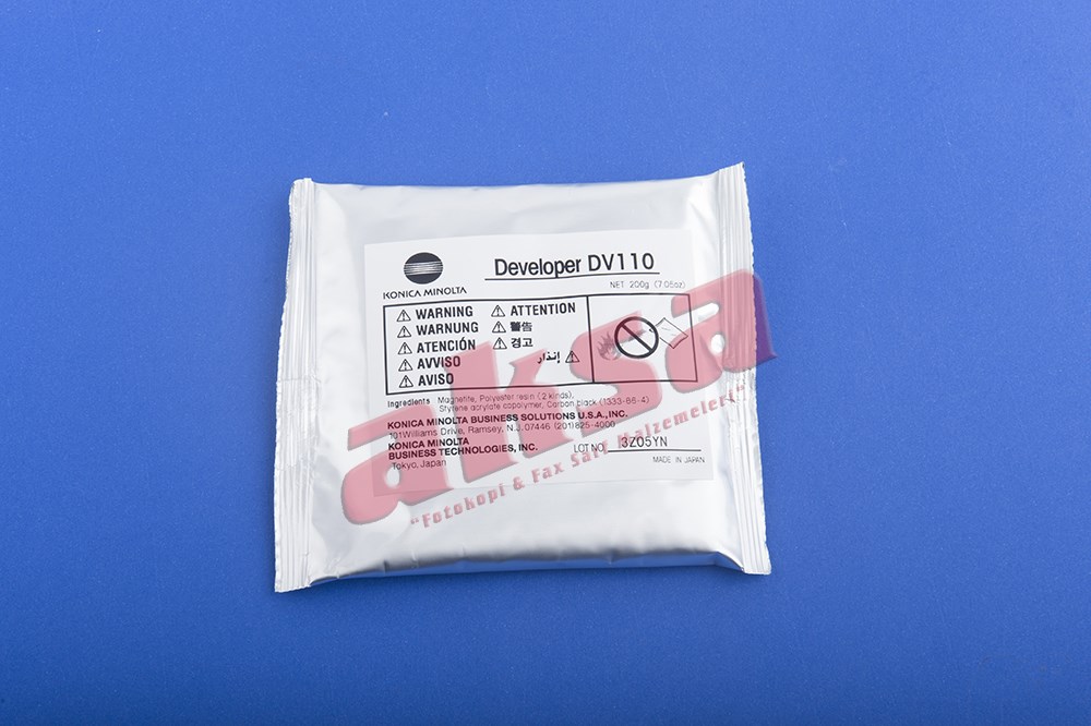 MINOLTA DV 110 Orijinal Starter 8936 488 Bizhub 162 210 211 DI 2510   DI 152/ 162/ 183/ 1611/ 1811/ 2011/ BİZHUP 162/ 163/ 210/ 211  7115/7118/ 7216/ 7220/DEVELOP 1531/ 1536/ 1831/ 1836