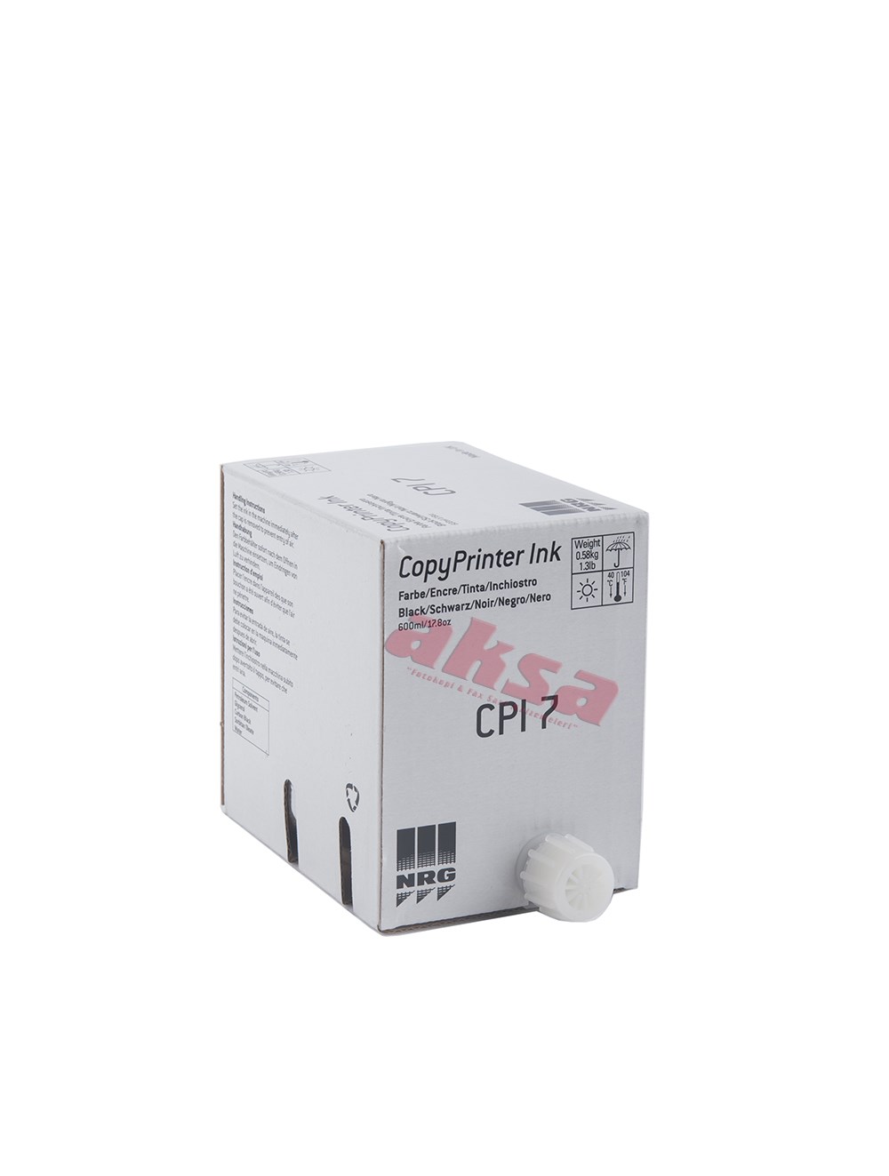 NRG CPI 7 Orijinal Black Ink 817109   JP 1030/ CP 308/ CP 430/ JP 1210/ JP 1215/ JP 1225/  JP 1230/ JP 1250/ JP 1255/ NRG 5430 ( CPI 7)