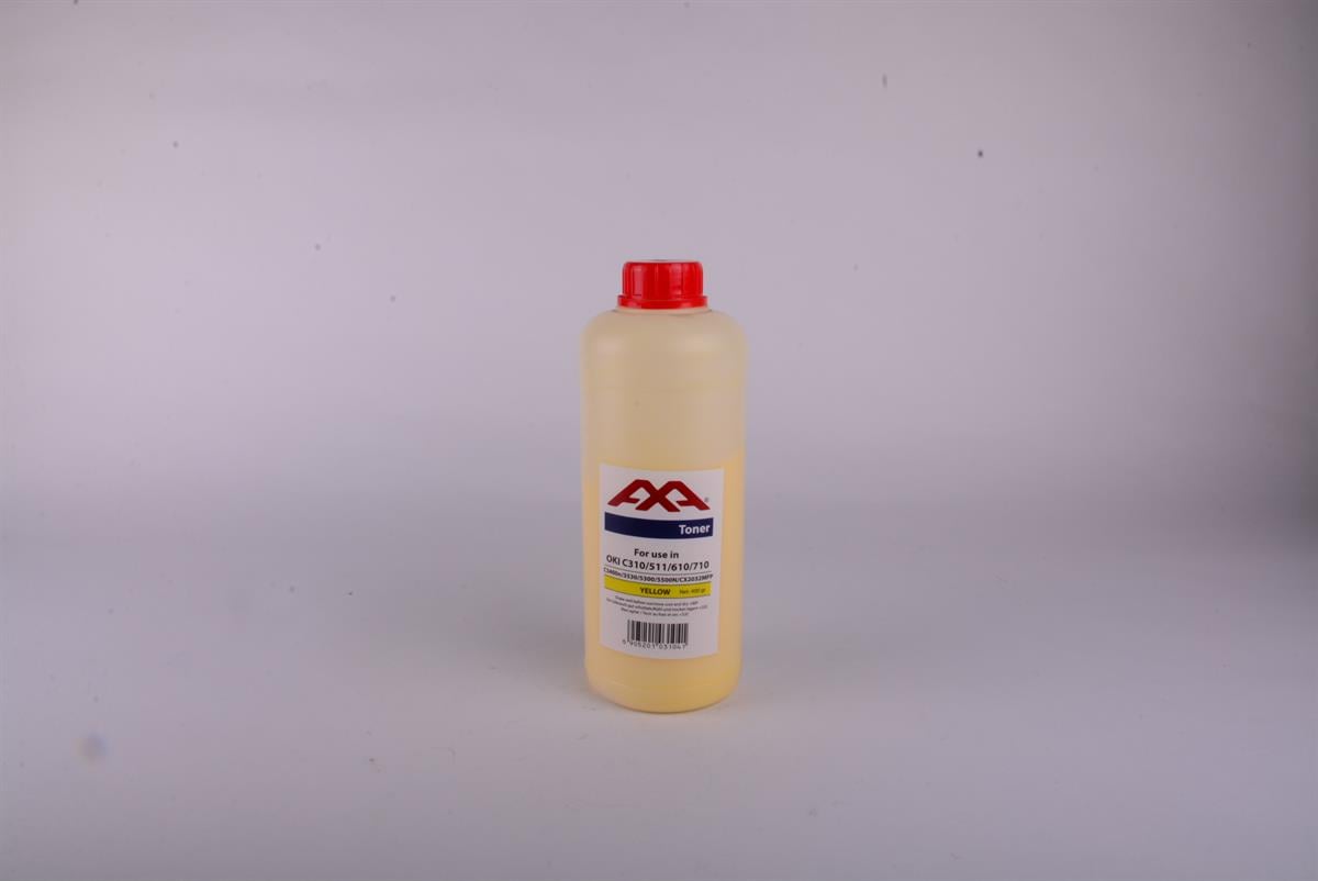 OKI C 310 312 511 531 610 710 YELLOW TONER (800gr) MC 362 562 3200 5100 6100   C 5100 / 5400 / 7300 / 7500 / 9300 / 9500