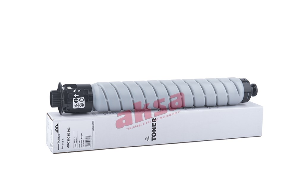 RICOH MPC 3003 3503 3004 3504 Muadil Black Toner Cartridge   841813 841817