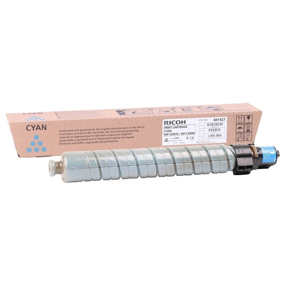 RICOH MPC-3501 Orijinal Cyan Toner  (841427)(842045)   MP C3001,3300,3501   (16K)