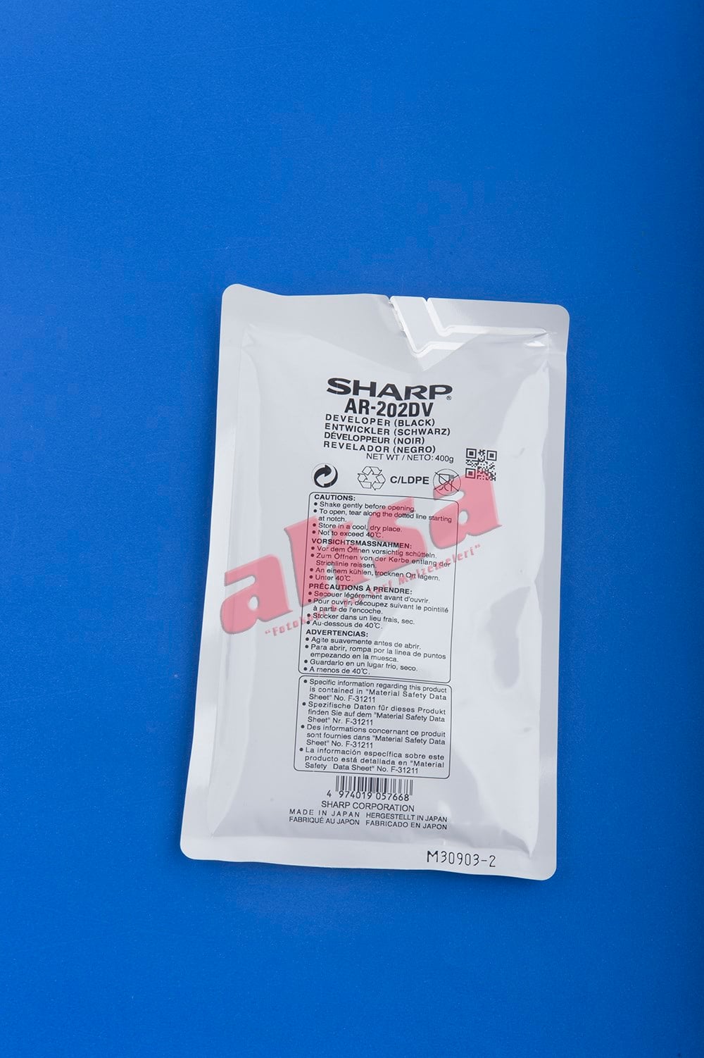 SHARP AR 202DV Orijinal Developer 30K   AR 163 AR 201 AR 206 AR5015 AR5120 AR5316 AR5320 ARM 160 AR 165 AR 207 AR 205