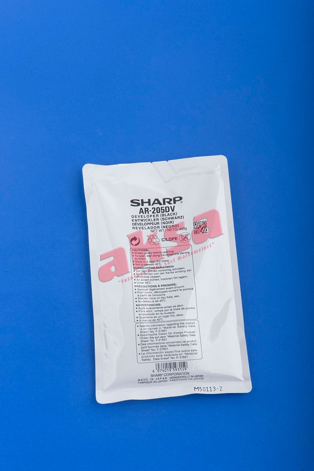 SHARP AR 205 Orijinal Developer   AR5516S AR5516N AR5520N AR5520S MX M 160D MX M 200D