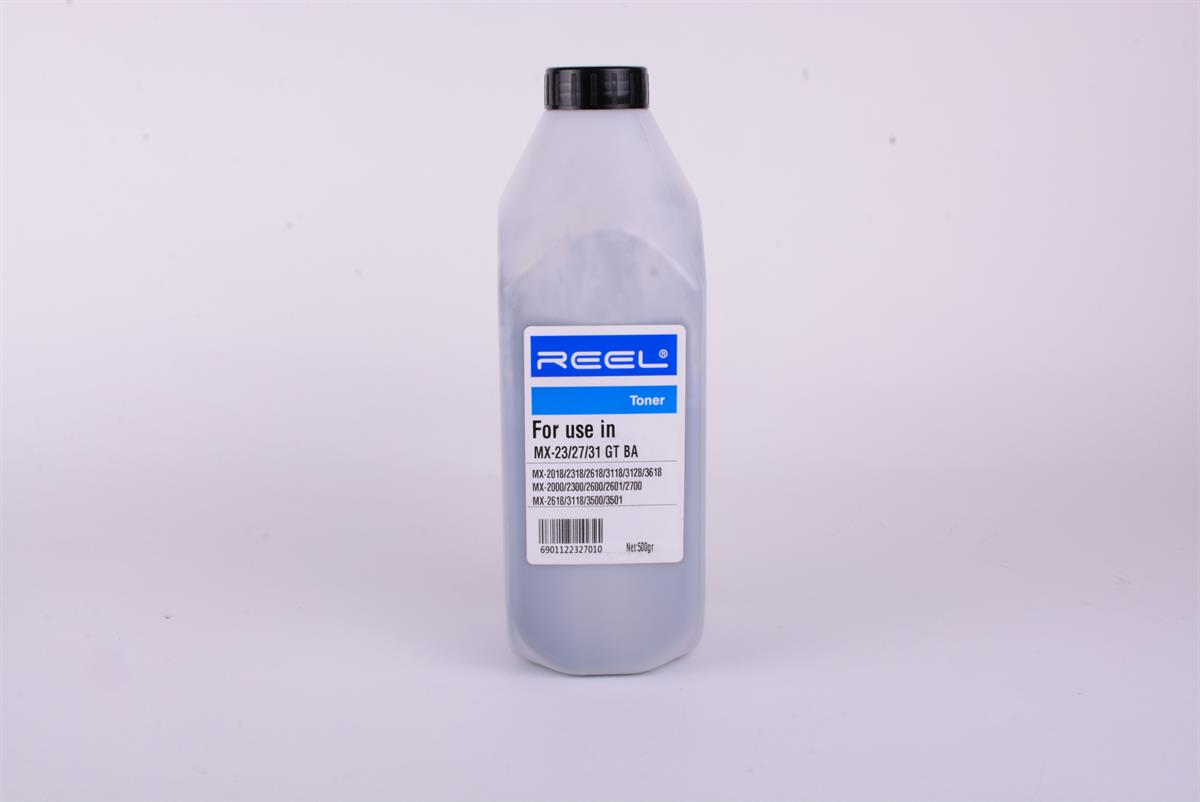 SHARP MX 23 27 31 36 51CT BA Black Reel Toner 500gr Bottle